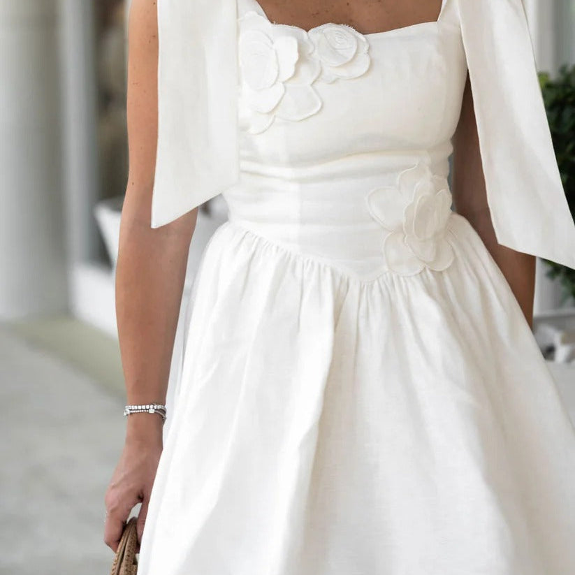 Waist Cinching Short Dress